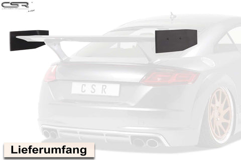 Flaps for Rear spoiler wing for Audi TT 8J / TT FV/8S ZB172