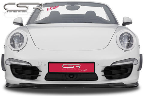 Främre Spoilerläpp Porsche 911/991.1 Coupé och Cabriolet 2011-2015 CSR-Frontläpp - Front Spoiler
