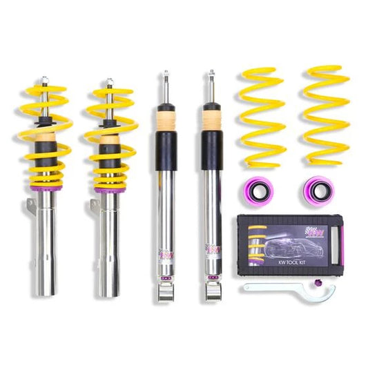 KW Coilover Variant 3 inox Honda Civic Coupe EE8 / Civic Hatchback EC8 / Civic Hatchback EC9 / Civic Hatchback ED6 / Civic Hatchback ED7 / Civic Hatchback EE9 / Civic Limousine ED2 / Civic Limousine ED3 / Civic Limousine ED4 / CRX Coupe ED9